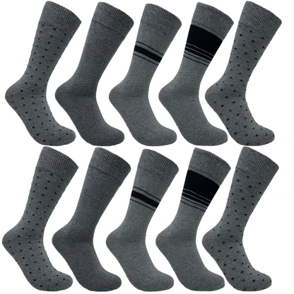 15 Paar Herrensocken Bio-Baumwolle 80% | Komfortabel & Langlebig | Größe 43-46